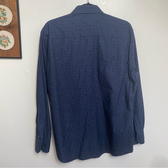 Tallia Baroque Button Up Shirt - Picture 9 of 12